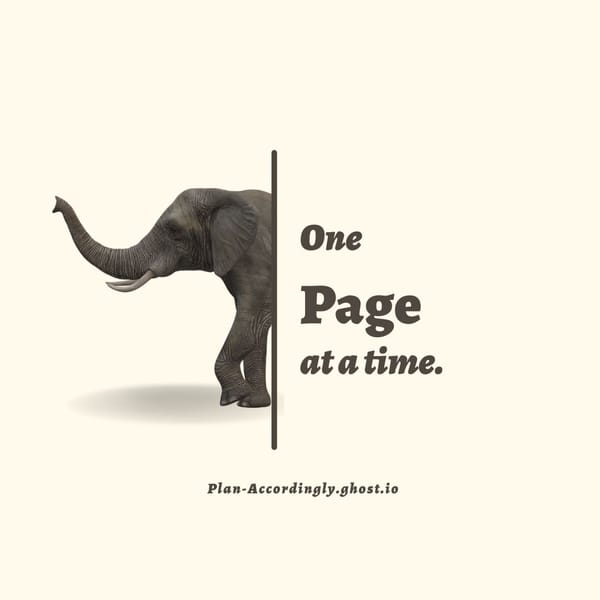 One Page At A Time
