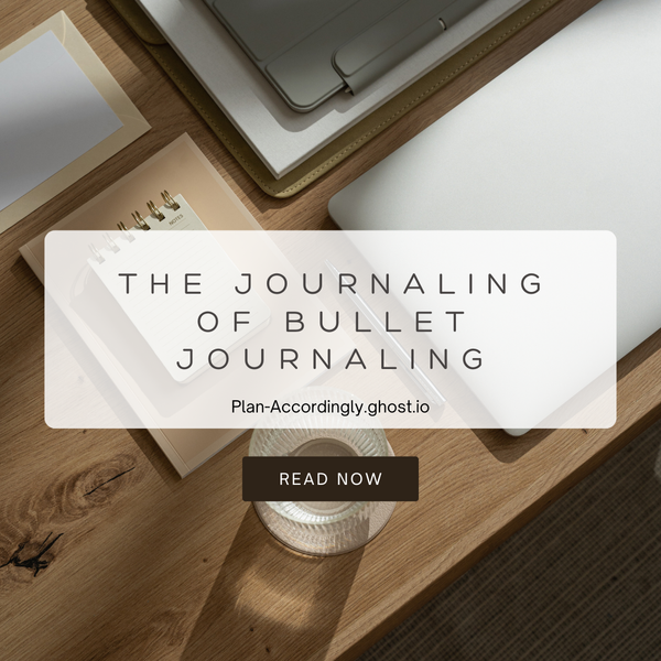 The Journaling of Bullet Journaling